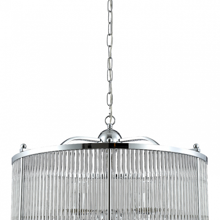 Люстра Crystal Lux TADEO SP6 D600 CHROME/TRANSPARENTE